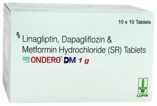 Ondero Dm 1g Tablet 10