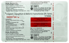 Ondero Dm 1g Tablet 10 Ondero Dm 1g Tablet 10