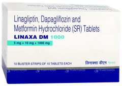 Linaxa Dm 1000 Tablet 10