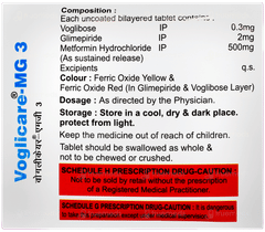 Voglicare MG 3 Tablet Sr 15