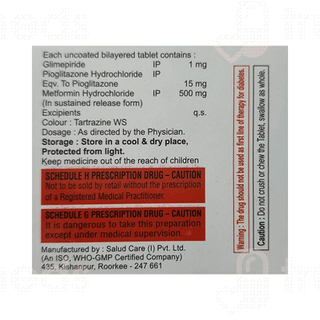 Ruglim Pm 1 Tablet 10