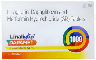 Linaliglip Dapamet 1000 Tablet 10