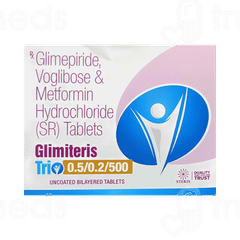 Glimiteris Trio 0.5/0.2/500 Tablet 15