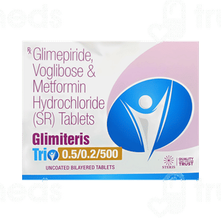 Glimiteris Trio 0.5/0.2/500 Tablet 15