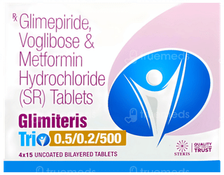 Glimiteris Trio 0.5/0.2/500 Tablet 15