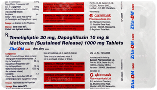 Zita Dm 1000 Tablet 10