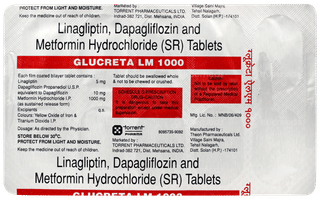 Glucreta Lm 1000 Tablet 10