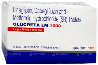 Glucreta Lm 1000 Tablet 10