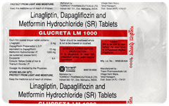 Glucreta Lm 1000 Tablet 10 Glucreta Lm 1000 Tablet 10