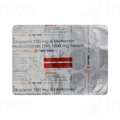 Sitalong M 100/1000 Tablet 15 Sitalong M 100/1000 Tablet 15