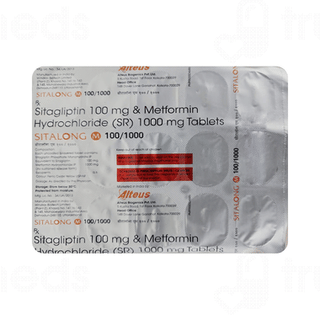 Sitalong M 100/1000 Tablet 15