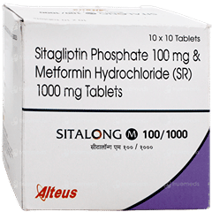 Sitalong M 100/1000 Tablet 10