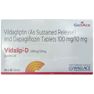 Vidalip D 100Mg/10Mg Tablet 10