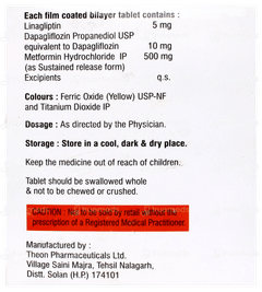 Linanext Dm 500 Tablet 10