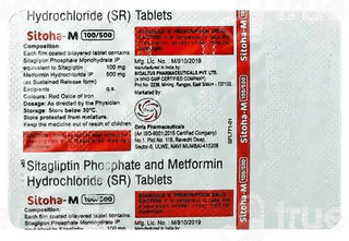 Sitoha M 100/500 Tablet 10