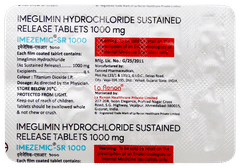Imezemic Sr 1000 Tablet 10
