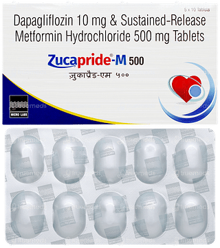 Zucapride M 500 Tablet Sr 10