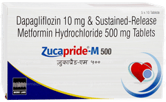 Zucapride M 500 Tablet Sr 10