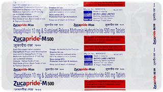 Zucapride M 500 Tablet Sr 10