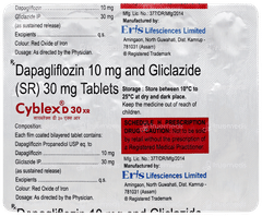 Cyblex D 30 Xr Tablet 15