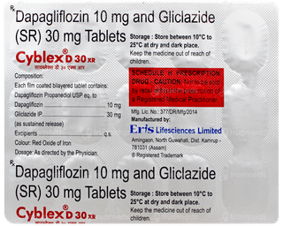 Cyblex D 30 Xr Tablet 15