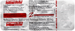 Betanaz Tr 20 Tablet 10