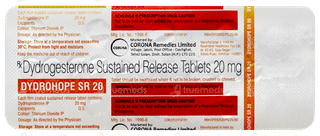 Dydrohope Sr 20 Tablet 10