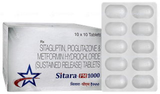 Sitara Pm 1000 Tablet 10
