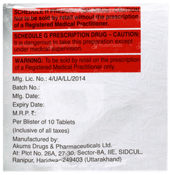 Sitara Pm 1000 Tablet 10