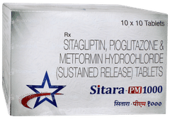 Sitara Pm 1000 Tablet 10