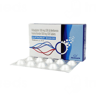 Gliptagreat M 500 Od Tablet 10