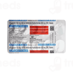 Gliptagreat M 500 Od Tablet 10