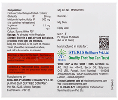 Gliclaglaze Trio 0.3 Tablet 15 Gliclaglaze Trio 0.3 Tablet 15