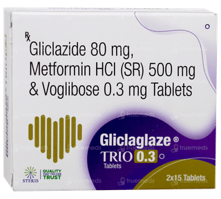 Gliclaglaze Trio 0.3 Tablet 15