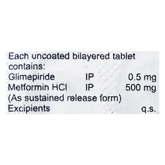 Seizmet G 0.5Mg Tablet 10