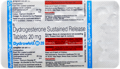 Dydrowell Sr 20 Tablet 10 Dydrowell Sr 20 Tablet 10