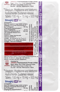 Sitaglo Mp 500 Tablet 10