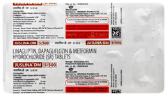 Juslina Dm 5/500 Tablet 10