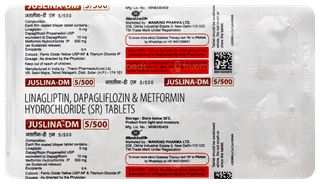 Juslina Dm 5/500 Tablet 10