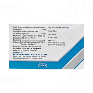 Linero Dm 1000 Tablet 10