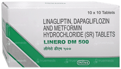 Linero Dm 500 Tablet 10 Linero Dm 500 Tablet 10
