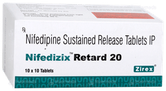 Nifedizix Retard 20 Tablet 10 Nifedizix Retard 20 Tablet 10