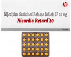 Nicardia Retard 20 Tablet 30