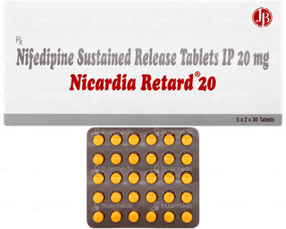 Nicardia Retard 20 Tablet 30