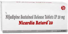 Nicardia Retard 20 Tablet 30