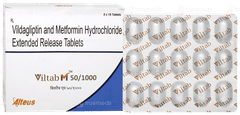 Viltab M 50/1000 Tablet 15