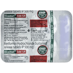 Elcemet 500 Sr Tablet 10