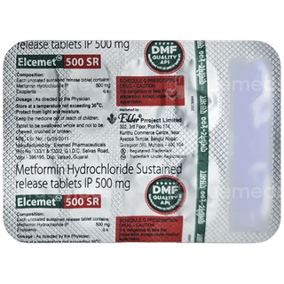 Elcemet 500 Sr Tablet 10