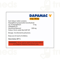 Dapamac V 5mg/100mg Tablet 10
