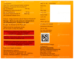 Sitaday Pm Forte Tablet 15